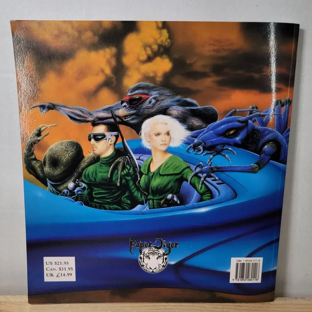 BOOK Lightship Jim Burns, Master of SF Illustration by Jim Burns (paperback)